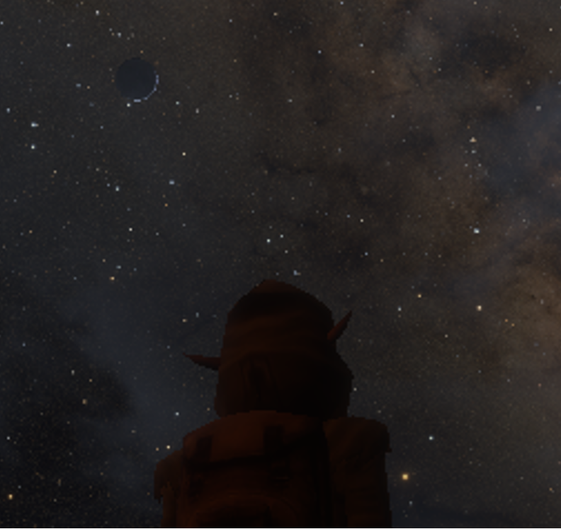 A screenshot of a vision seen during a strange dream.